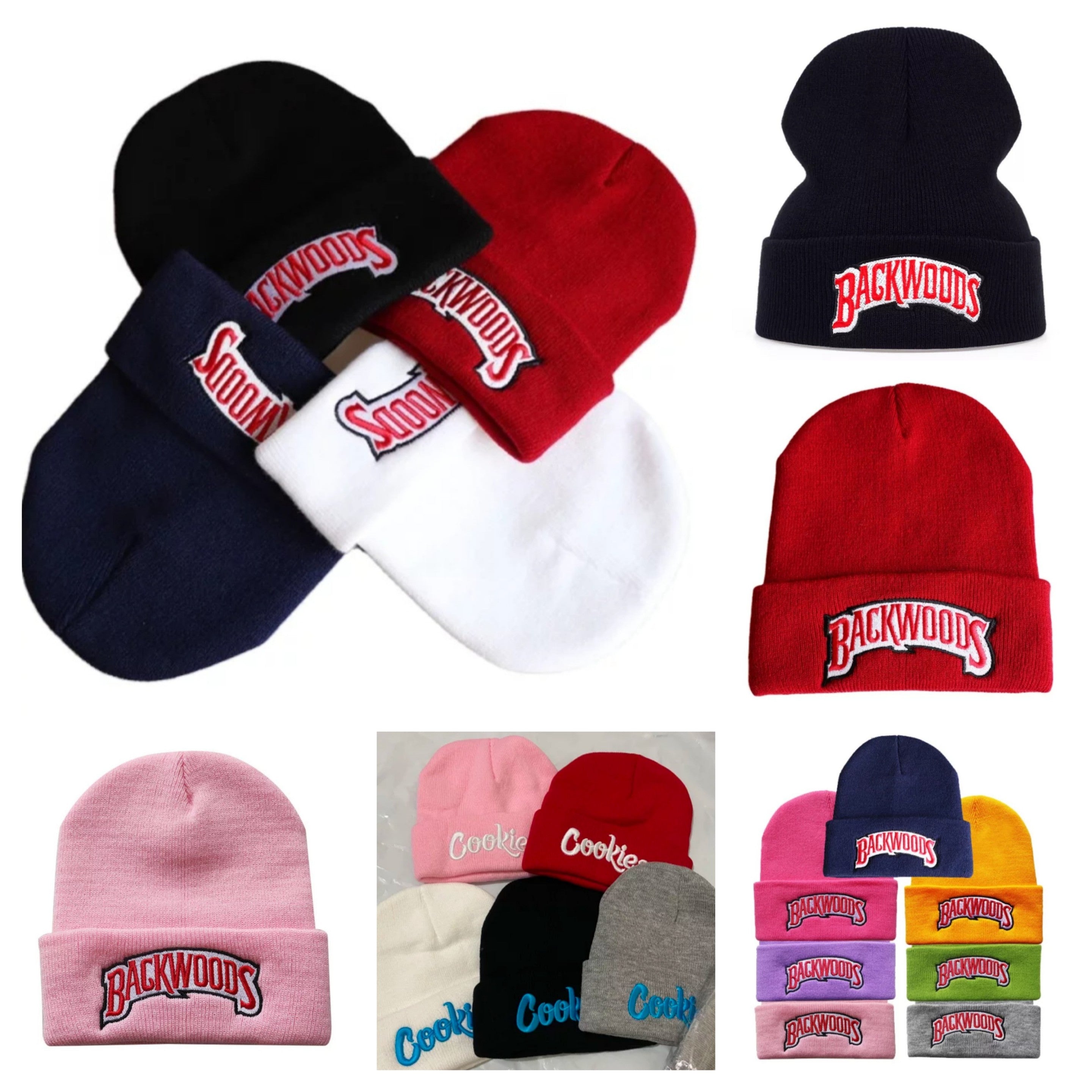 Cookies,Backwoods, raw and more (winter caps)